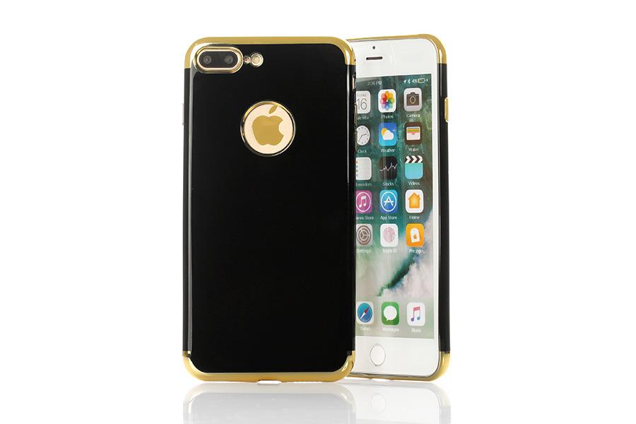 PK Ốp iPhone 7 Plus dẻo đen hở táo 
