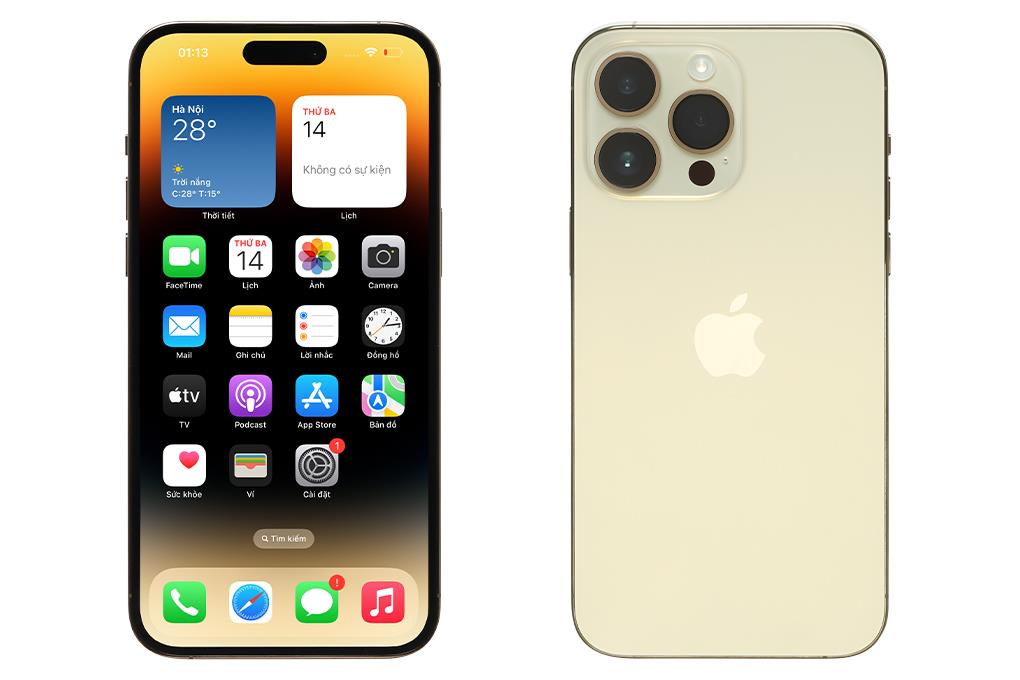 ĐTDĐ iPhone 14 Pro Max 512G Vàng