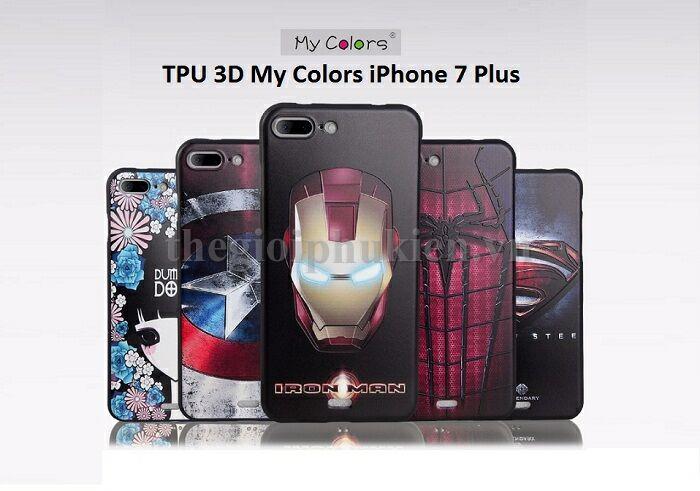 PK Ốp iPhone 7+ 3D My Color