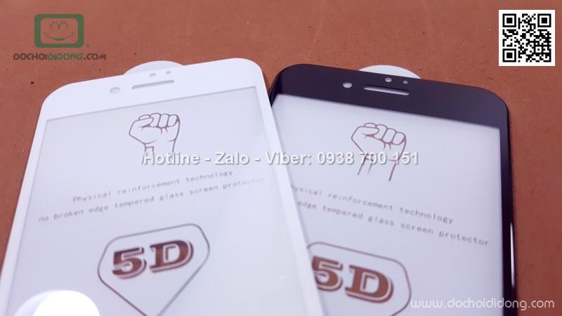 PK Dán Cường lực iPhone 7 trắng Full 5D
