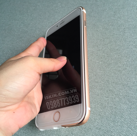 PK Ốp iPhone 6 dẻo hồng cam hở tròn 