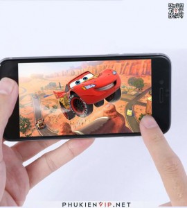 PK Dán cường lực iPhone 6 Plus đen Nillkin 3D Full cứng Cp+