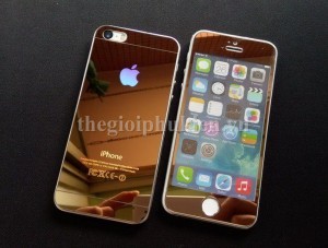 PK Dán Cường Lực iPhone 5 2mặt Màu