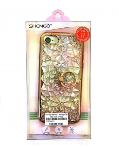 PK Ốp iPhone 7 Shengo 3D khối kim cương Ring