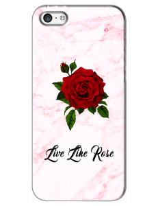 PK Ốp iPhone X dẻo hoa hồng đính đá