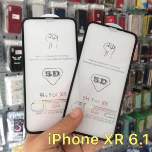 PK Dán Cường lực iPhone XR 6.1 đen Full 5D
