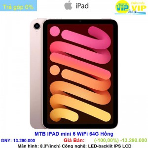 MTB iPad mini 6 WiFi 64G Hồng