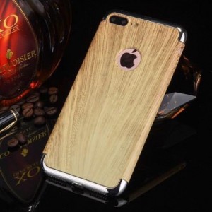 PK Ốp iPhone 6/6s Giả gỗ hở táo