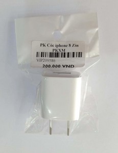 PK Cóc sạc iPhone 8 Zin PKXM