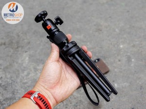 PK Chân chụp ảnh Tripod 3 chân kèm led 26cm