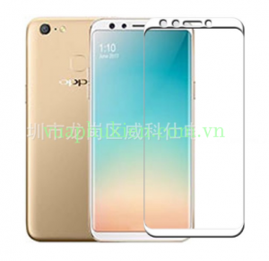 PK Dán Cường Lực OPPO F5 trắng Full 5D