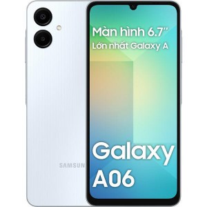 ĐTDĐ SAMSUNG A06 4G 64G XANH DƯƠNG NHẠT