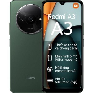 ĐTDĐ XIAOMI REDMI A3 3G 64G XANH LÁ