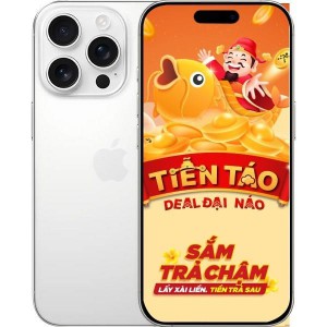 ĐTDĐ IPHONE 16 PRO 128G TITAN TRẮNG