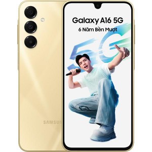 ĐTDĐ SAMSUNG A16 5G 8G 256G VÀNG XANH LÁ ĐEN