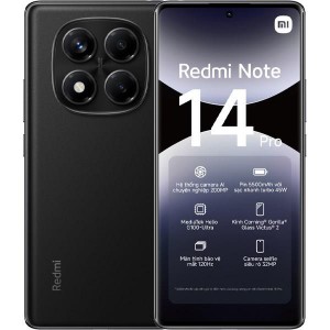 ĐTDĐ XIAOMI REDMI NOTE 14 PRO 8G 256G ĐEN