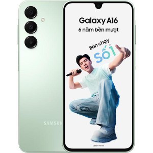 ĐTDĐ SAMSUNG A16 8G 128G XANH LÁ XÁM ĐEN