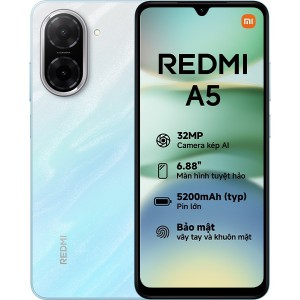 ÐTDÐ XIAOMI REDMI A5 4G 128G ĐEN