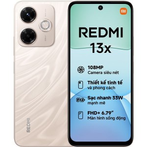 ÐTDÐ XIAOMI REDMI 13X 6G 128G ĐEN