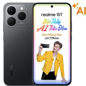 ĐTDĐ REALME 15T 5G 12G 256G BẠC