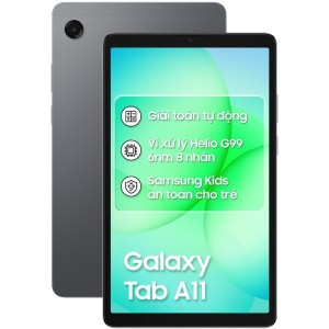 MAY-TINH-BANG SAMSUNG TAB A11 4G 4G 64G BẠC