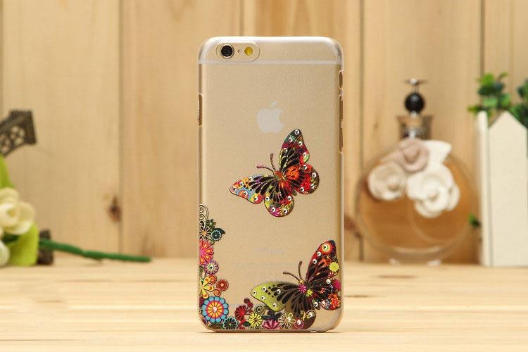 PK Ốp iPhone 6 Plus/6+ Hoa mai trắng nổi 2