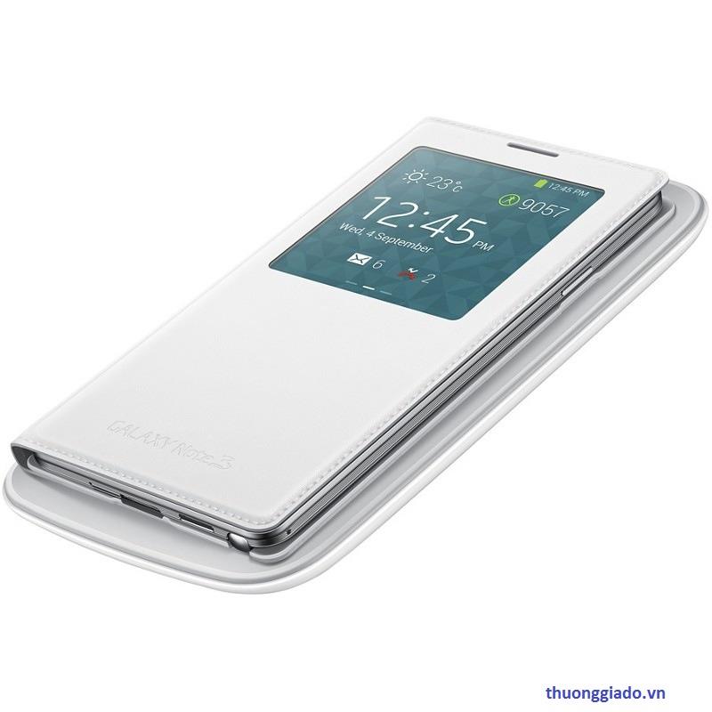 PK Bao Da S View Cover SAMSUNG S4 Mini White