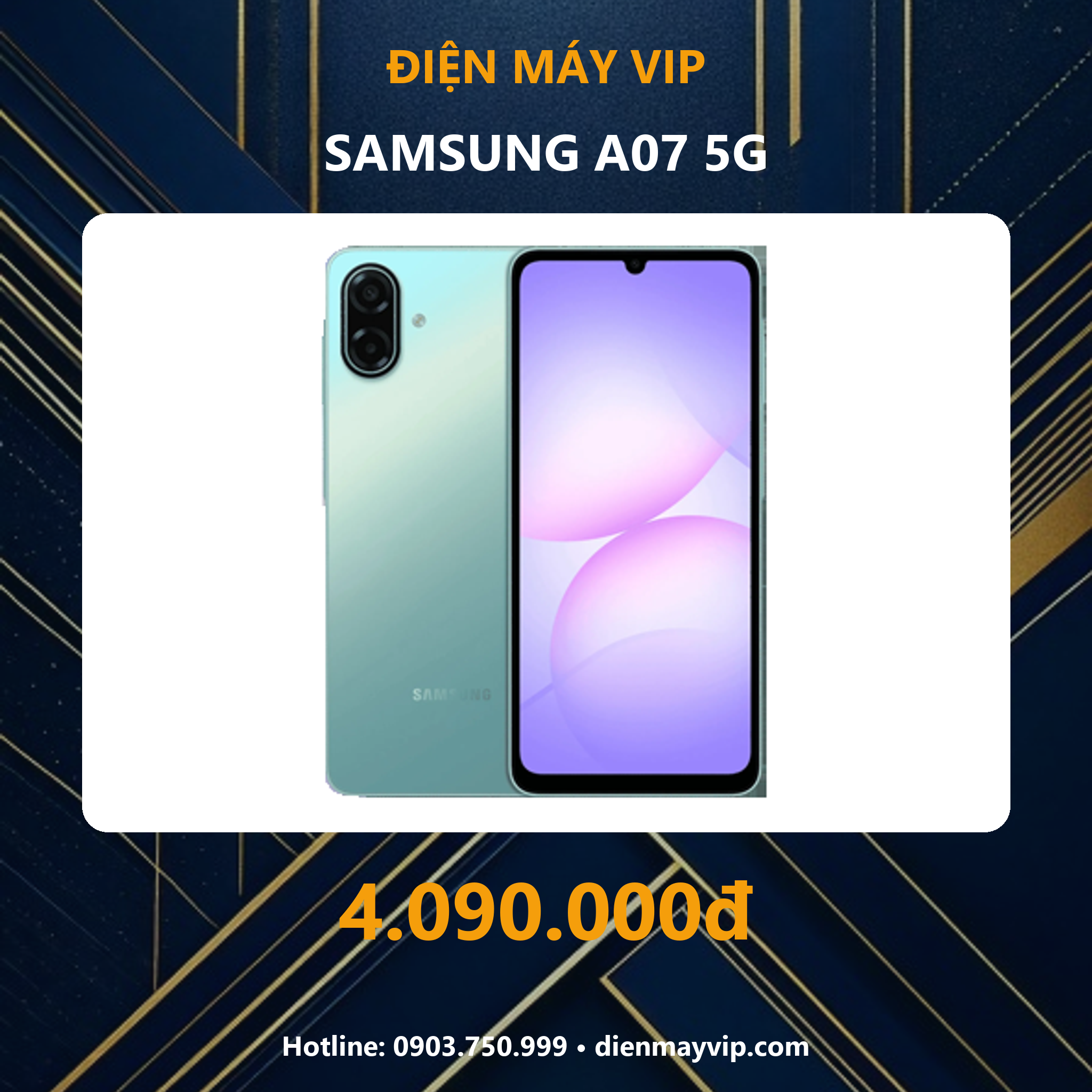 Samsung A07 5G — Giá VIP kèm Bộ Quà Tặng, giao lắp trong ngày