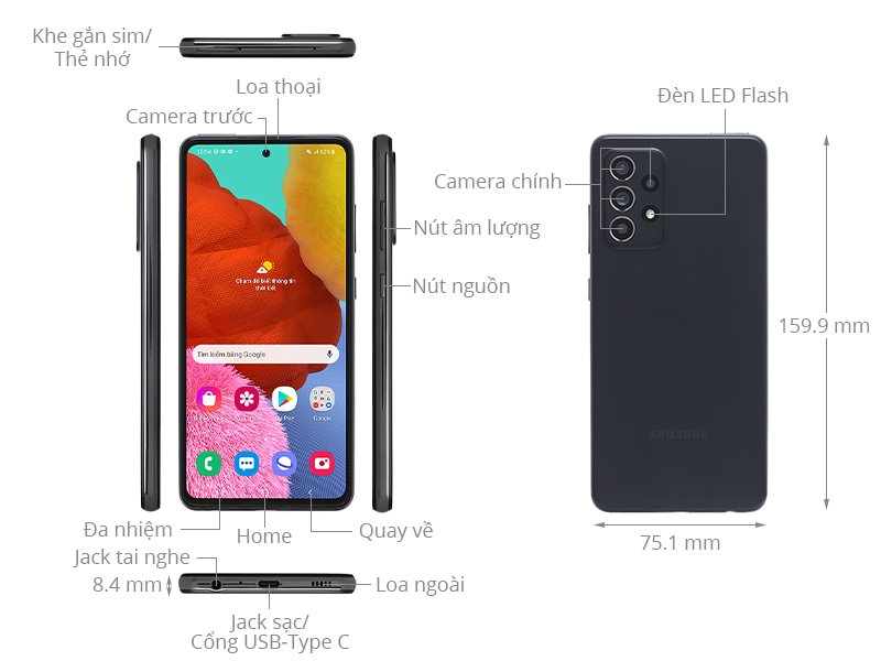 Samsung A52 8GB 128GB