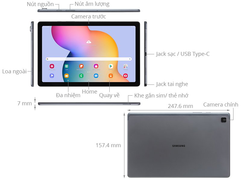 Samsung Tab A7 10.4 2020 3G 64GB