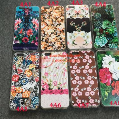 PK Ốp iPhone 6 Plus/6+ Kavaro dẻo hoa đá