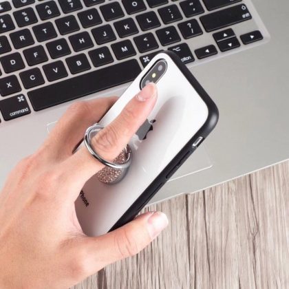 PK Ốp iPhone 6 Plus/6+ Hojar viền xi đính đá