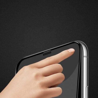 PK Dán cường lực iPhone X đen Totu 3D Full cứng 0.23mm