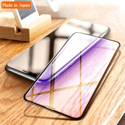 PK Dán cường lực iPhone X đen jCpal Full 3D cứng