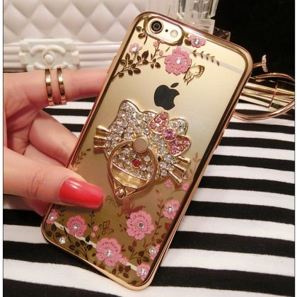 PK Ốp viền iPhone 6 Plus/6+ hoa đá
